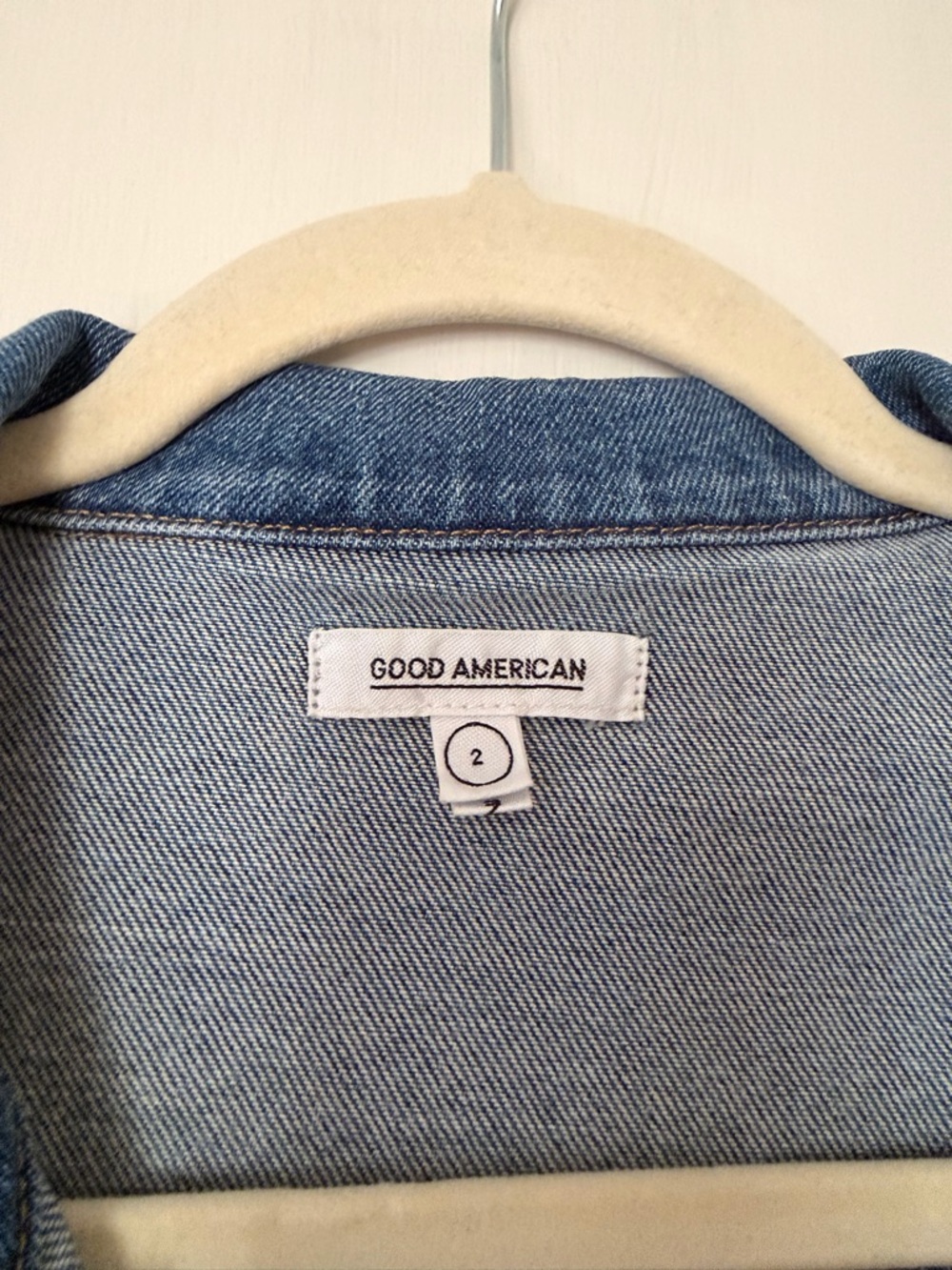 Good American denim jumpsuit - Picture 4 of 6